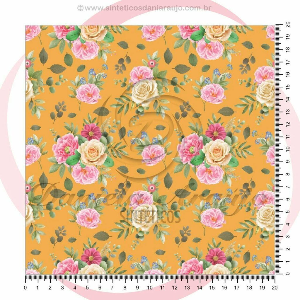 FLORAL ROSA 19355 - 3