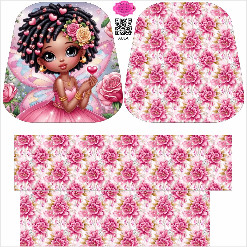 267 - 90 MOCHILA LARISSA CJ B MOCHILA LARISSA - 267-90 - Imagem 1