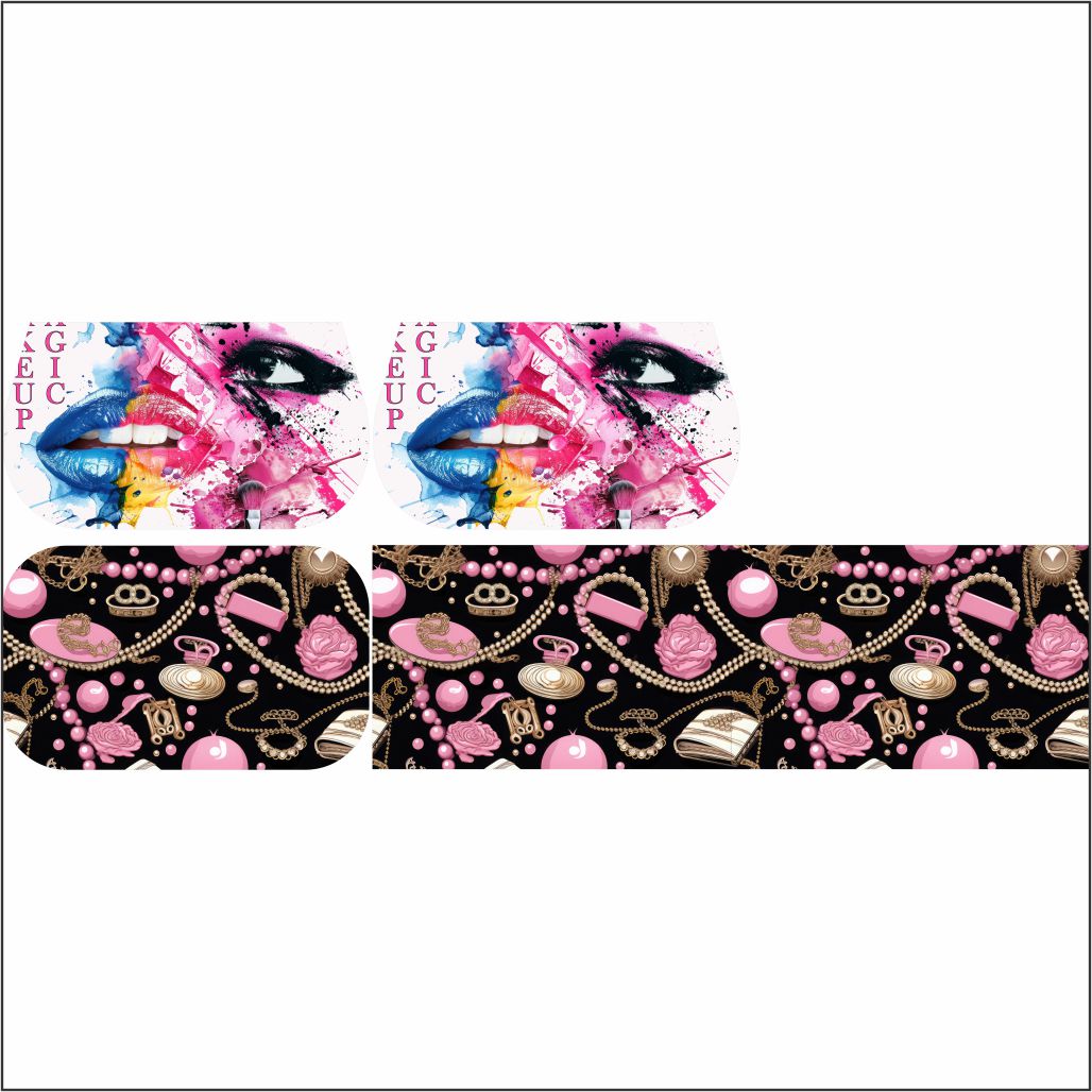 356 - 30 NECESSAIRE DINDA DANI ARRUMAR.jpg B NECESSAIRE DINDA 356 -30 B - Imagem 1