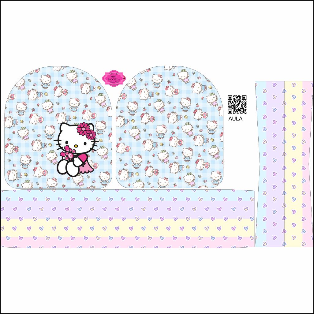 454 - 47 MINI MOCHILA - dani site MINI MOCHILA - 454 - 47 - Imagem 1