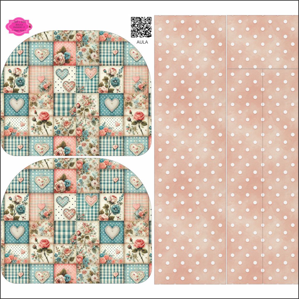 207 - 164 BOLSA PASSEIO P BOLSA PASSEIO 207-164 - Imagem 1