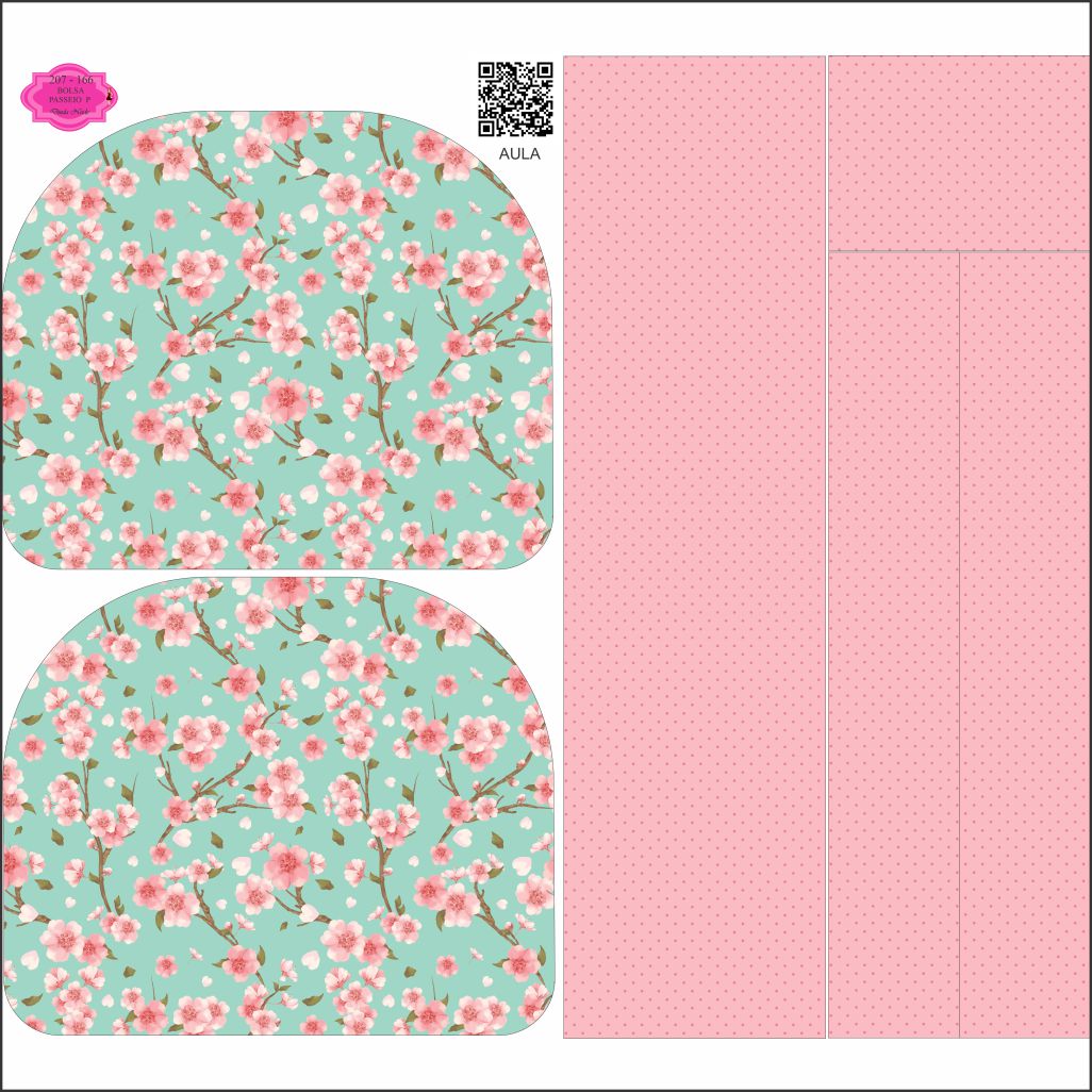 207 - 166 BOLSA PASSEIO P BOLSA PASSEIO 207-166 - Imagem 1