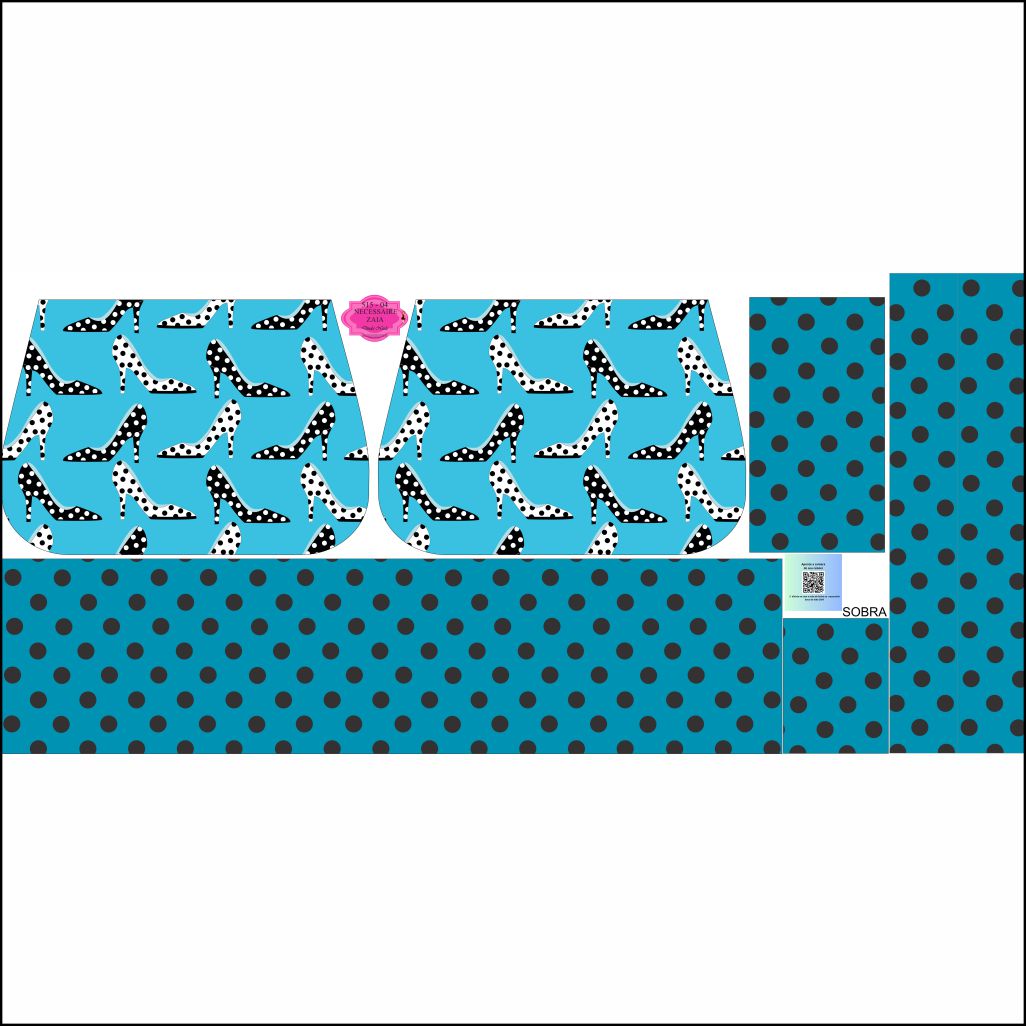 515 - 04 NECESSAIRE ZAIA NECESSAIRE ZAIA 515 - 04 - Imagem 1