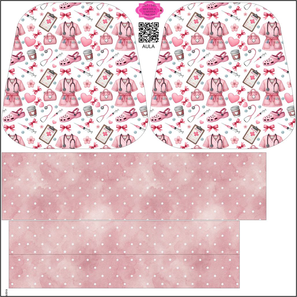 267 - 146 MOCHILA LARISSA.jpg 2 MOCHILA LARISSA - 267-146 - Imagem 1
