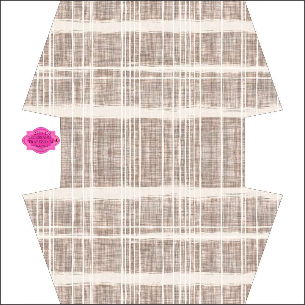 278 - 133 NECESSAIRE TRAPEZIO 278 - 133 NECESSAIRE TRAPEZIO M - Imagem 1