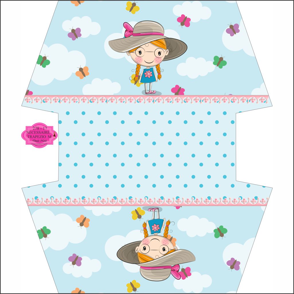 278 - 17 NECESSAIRE TRAPEZIO M 278 - 17 NECESSAIRE TRAPEZIO M - Imagem 1