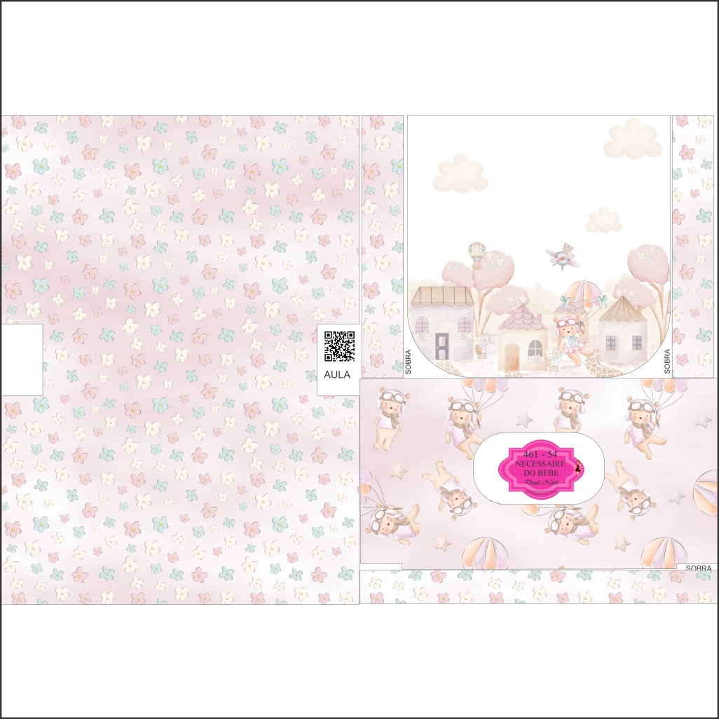 461 - 54 NECESSAIRE DO BEBE NECESSAIRE DO BEBÊ - 461-54 - Imagem 1