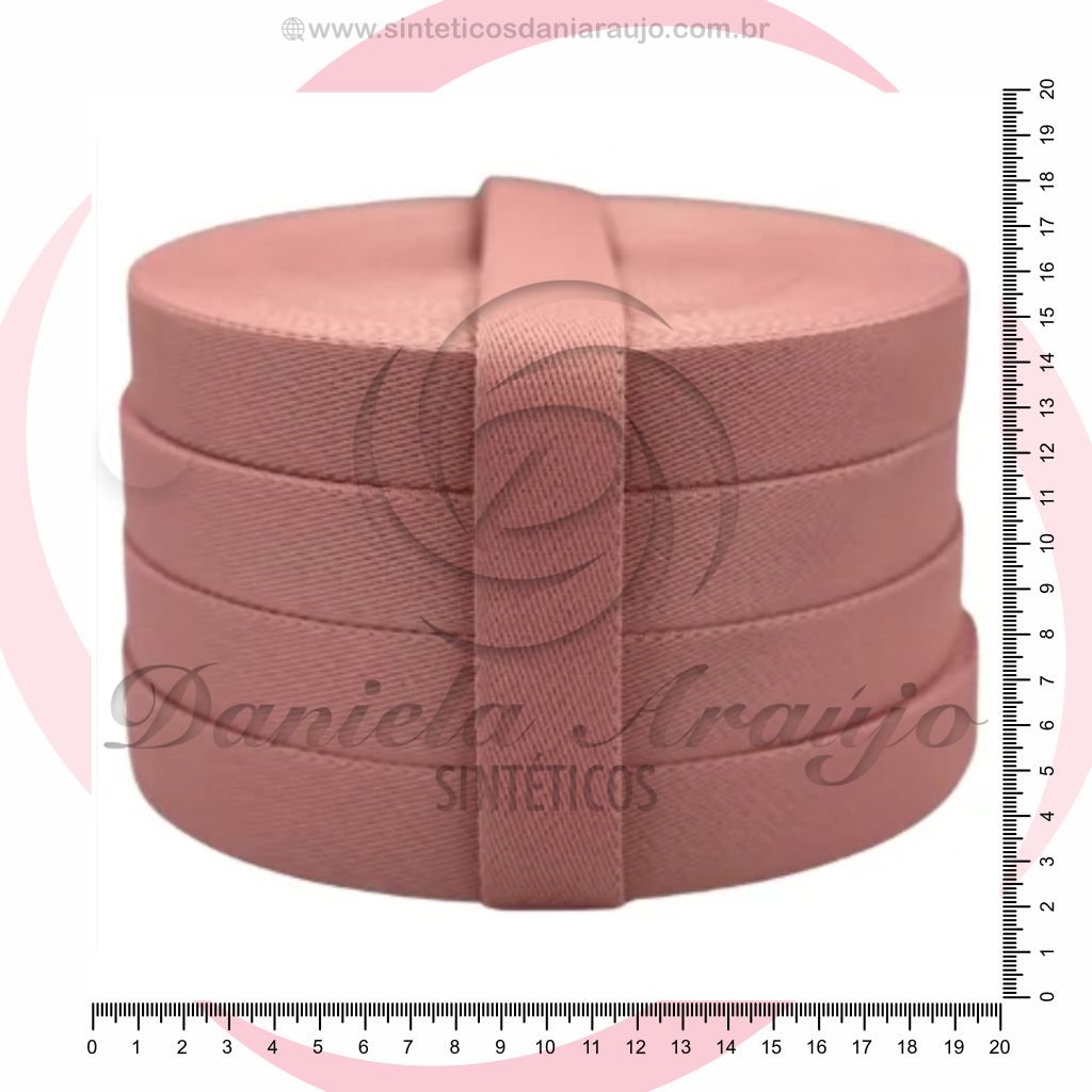 ALÇA CHIC - COR 19 - ROSA ANTIGO  (5m/30mm)