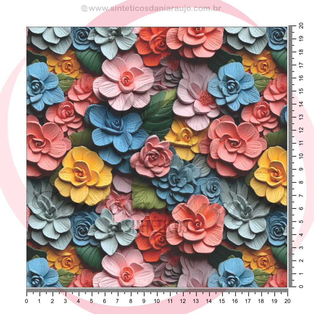 FLORAL 3D - 21513 - 1