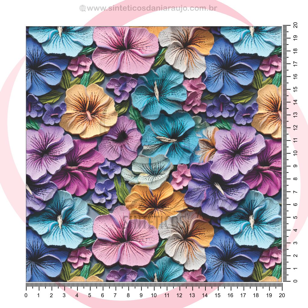 FLORAL 3D - 21643 - 1