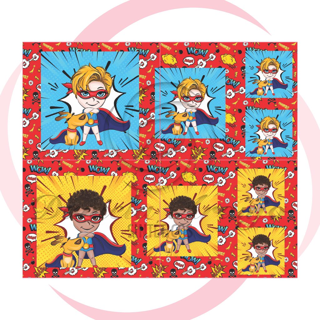 PAINEL SUPER KIDS #1 11639 #2